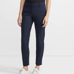 Theory NWT navy designer wool slim leg suit pants. Perfect condition - brand new